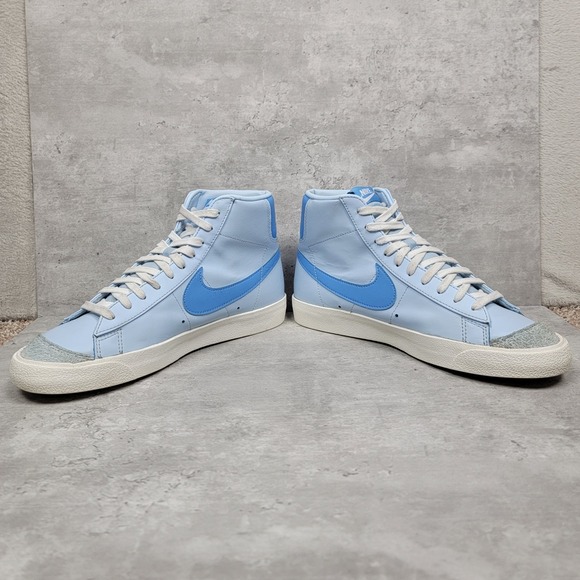 Nike Blazer Mid 77 Vintage Mens 9.5 Celestine Blue FD0304-400 Athletic Sneakers - Picture 4 of 8